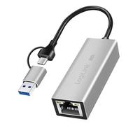 LOGILINK UA0422 - Scheda di rete, USB-A/C, 2,5 Gigabit Ethernet, 1 RJ45