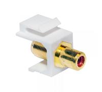 Logilink Adattatore Keystone RCA/F F/F Rosso
