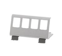 Logilink Adattatore per Modulo Keystone 4xRJ45 per Guida DIN