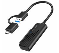 Logilink AU0062-2 in 1 USB 3.2 (Gen1) a adattatore SATA, USB 3.2 Gen1 per collegare rapidamente dischi rigidi SATA (HDD/SSD) a computer/notebook tramite USB