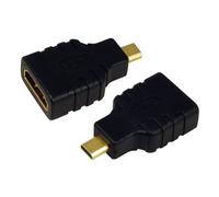 LogiLink AH0010 cavo di interfaccia e adattatore HDMI D HDMI A Nero