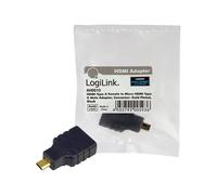 LogiLink AH0010 HDMI D HDMI A Nero Super slim OM4 fiber patch cord LC-LC duplex