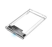 LogiLink Festplattengehäuse 2.5'' transparent USB 3.0