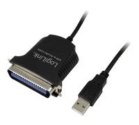 LogiLink AU0003C Cavo USB 1.1, Parallelo [1x Presa Centronics - 1x Spina A USB