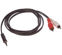 LogiLink Audiokabel 1x 3,5mm -> 2x Cinch St/St 1. NUOVO