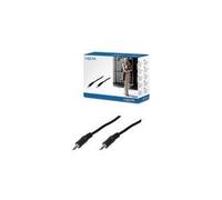 LogiLink Audiokabel Sort 1m NEW