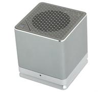 LogiLink Bluetooth Speaker, grau mit blauer Beleuchtung