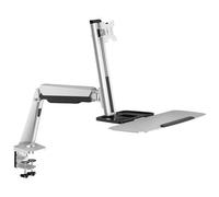 LOGILINK - BP0040 32 pollici Morsa Alluminio supporto da tavolo per Tv a schermo piatto
