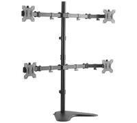 LogiLink BP0046 supporto da tavolo per Tv a schermo piatto 81,3 cm (32") Stainless steel Scrivania