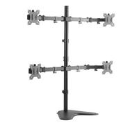 LogiLink BP0046 supporto da tavolo per Tv a schermo piatto 81,3 cm (32") Stainless steel Scrivania