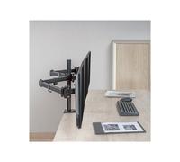 LogiLink BP0173 Morsa 7 kg 43,2 cm (17") 68,6 cm (27") 100 x 100 mm Nero USB-A