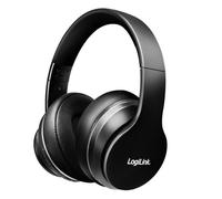 LogiLink Auricolare Bluetooth BT0053 – Cancellazione attiva del rumore (ANC) – Nero
