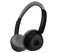 LogiLink BT0072 - Cuffie AuraSolo BT 6.0 con AUX da 3,5 mm aggiuntivo, controllo multifunzione, durata della batteria 20 ore, colore: Nero