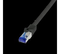 LogiLink C6A033S cavo di rete Nero 1 m Cat6a S/FTP [S-STP] (LogiLink C6A033S netv?rkskabel Sort 1) NEW