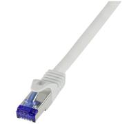 LOGILINK C6A092S - Cavo patch Ultraflex, cavo grezzo Cat. 7, S/FTP, grigio, 10 m.