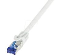 LogiLink C6A101S RJ45 CAT 6A S/FTP 15.00 m Bianco 1 pz.