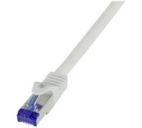 LogiLink C6A112S RJ45 Cavo USB CAT 6A S/FTP 20.00 m Grigio 1 pz.