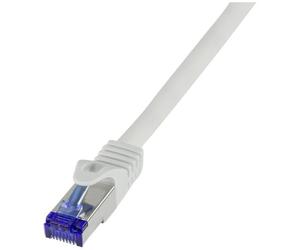LogiLink C6A112S RJ45 Cavo USB CAT 6A S/FTP 20.00 m Grigio 1 pz.
