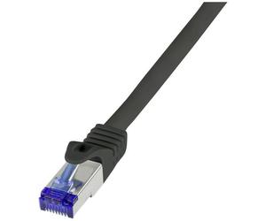 LogiLink C6A113S RJ45 Cavo di rete, cavo patch CAT 6A S/FTP 20.00 m Nero 1 pz.