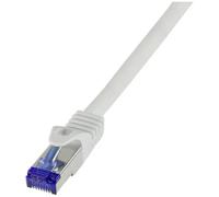 LogiLink C6A142S RJ45 Cavo di rete, cavo patch CAT 6A S/FTP 50.00 m Grigio 1 p