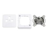 LogiLink CA1003 Presa per antenna SAT Da parete Presa passante