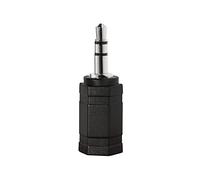 LogiLink CA1102 cuffie Stereo adattatore (3,5 mm jack da 2,5 mm a presa) Nero