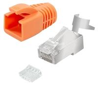 Logilink Cat.6A RJ45 - Connettore modulare Cat.6A & Cat.7, confezione da 10