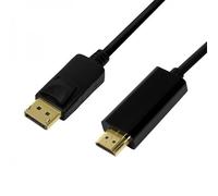 Logilink Cavo Convertitore DisplayPort 1.2 a HDMI 1.4 M/M 5m