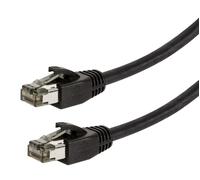 Logilink Cavo di Rete Patch in Rame Cat. 8.1 SFTP LSZH 0,5 m Nero
