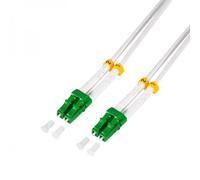 Logilink Cavo Fibra Ottica Armato Acciaio OS2 LC/APC Duplex 9/125 1m