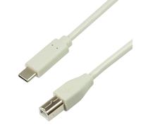 Logilink Cavo HighSpeed USB-C™ Maschio/USB-B Maschio 1m Grigio