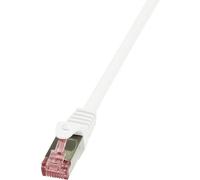 Logilink Cavo patch Cat.6 S/FTP PIMF PrimeLine CQ2061S, lunghezza 3 metri, bianc