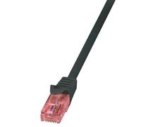 LogiLink Cavo Patch Cat.6 U/UTP Primeline, Nero, 1,50 m