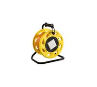 Logilink Cavo Patch Cat6A Plug RJ45 S/FTP LSZH con Avvolgicavo 60m Arancione