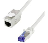 LogiLink CC5092S RJ45 Cavo di rete, cavo patch CAT 6A S/FTP 10 m Grigio con pr