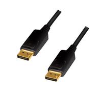 LogiLink CD0101 cavo DisplayPort 2 m Nero (Displayport Cable 2 M Black - Warranty: 48M) NEW