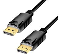 LogiLink CD0101 DisplayPort AV Cavo [1x DisplayPort - 1x DisplayPort] 2 m Nero