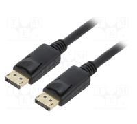 LOGILINK CD0103 - Cavo DisplayPort 1.2, 4K 60 Hz, CCS, 5,0 m