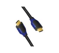 LOGILINK CH0064 - Connettore HDMI A > Connettore HDMI A, 4K a 60 Hz, nero/blu, 5 m