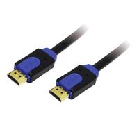 LogiLink CHB1110 HDMI Cavo Spina HDMI-A, Spina HDMI-A 10.00 m Nero UHD 4K; Cav
