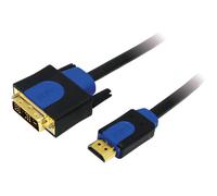LogiLink CHB3101 Cavo HDMI A DVI, DVI A HDMI 1m