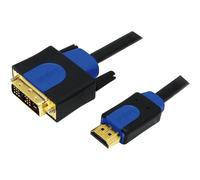 Logilink 2m HDMI to DVI Cable - Black