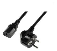 LogiLink CP095 cavo di alimentazione Nero 3 m CEE7/7 Accoppiatore C13