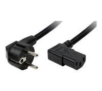 LogiLink CP103 Cavo Alimentazione [1x Spina schuko angolata - 1x Spina IEC C13