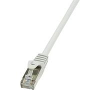 LogiLink CP1072D RJ45 Cavo di rete, cavo patch CAT 5e SF/UTP 5.00 m Grigio 1 p