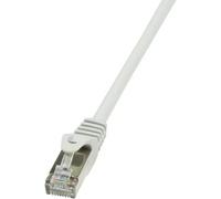 LogiLink CP1112D RJ45 Cavo di rete, cavo patch CAT 5e SF/UTP 20.00 m Grigio 1