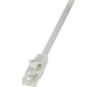 LogiLink CP1142U RJ45 Cavo di rete, cavo patch CAT 5e U/UTP 50.00 m Grigio 1 p