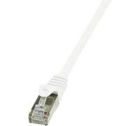 LogiLink CP2101S RJ45 Cavo di rete, cavo patch CAT 6 F/UTP 15.00 m Bianco con