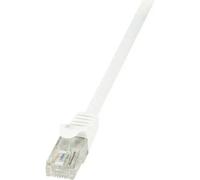 LogiLink CP2101U RJ45 Cavo di rete, cavo patch CAT 6 U/UTP 15.00 m Bianco con