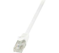 LogiLink CP2111U RJ45 Cavo di rete, cavo patch CAT 6 U/UTP 20.00 m Bianco con